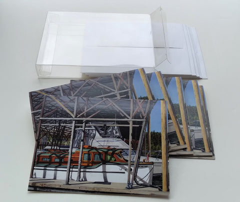 'NOIBN' box of 6 blank cards with envelopes