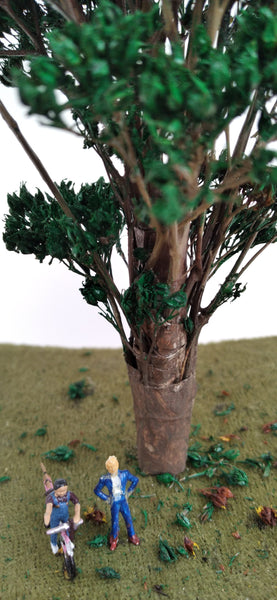 The Big Tree, scratch built mini tree scene
