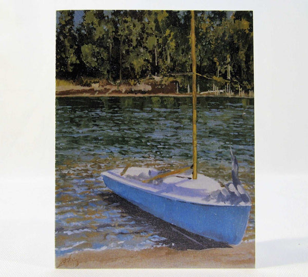 'Day Sail' blank card