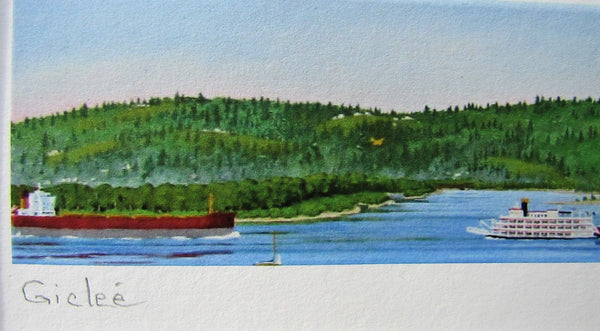 'Rainier' mini gicleé 8"h x 18"w